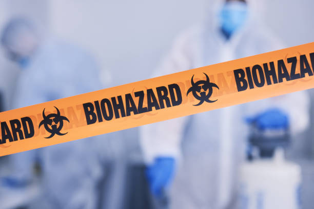 Professional Drug Lab Cleanup technician working in Atlantic Highlands, NJ